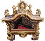 Reliquiario con il cingolo del Santo