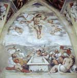 Scena della "Passione" del Romanino nella chiesa di S. Maria della Neve a Pisogne