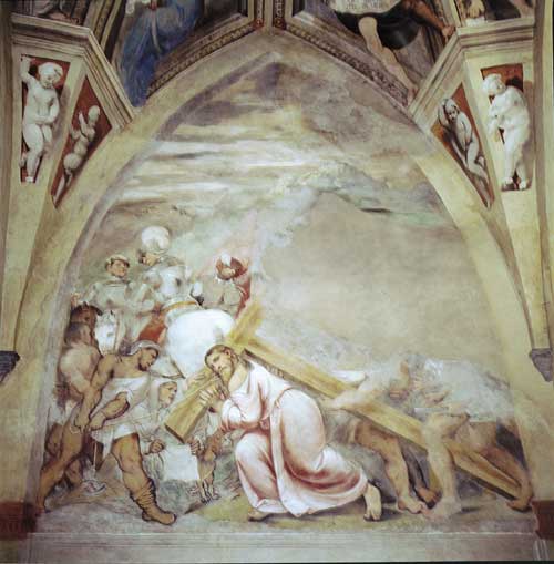 Scena della "Passione" del Romanino nella chiesa di S. Maria della Neve a Pisogne - Foto D. Morandini