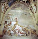 Scena della "Passione" del Romanino nella chiesa di S. Maria della Neve a Pisogne